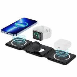 3 In 1 MagSafe Magnetic Foldable Wireless
Charger For IPhone 16 To 12 Series